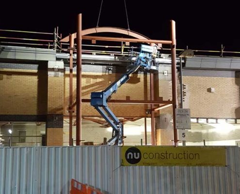 construction site canopy